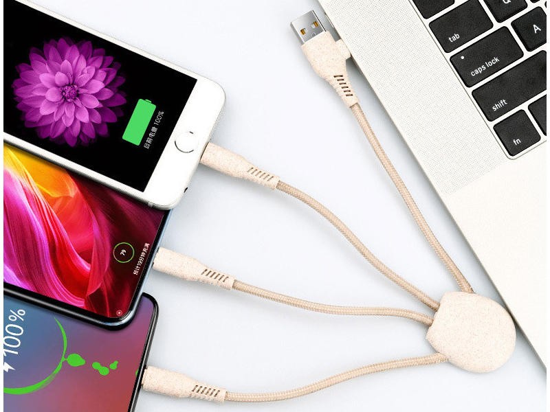 ECOCAB6EN1 — Convenient all-in-one cable set. You can carry all the cables in a compact format