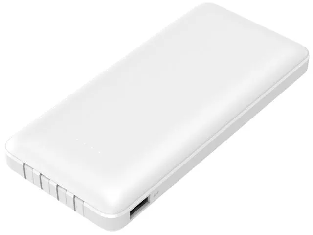 POWERALL — New 10,000 mAh power bank with all cables integrated in the case, you don't need l