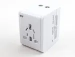 UNIVIAJEPD — ALL IN ONE: Includes the four most common global plug configurations and two ports.