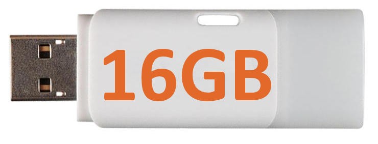 WGS-110 — 带盖且尺寸紧凑的塑料 USB 闪存驱动器。帽子固定在后面