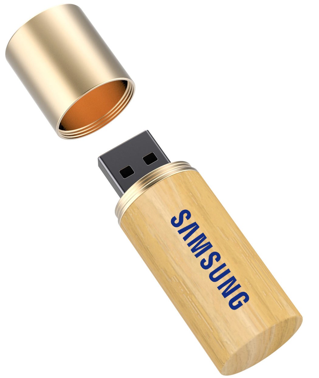 WGS-ECOCIL — Pen drive ecológico feito de madeira. Disponível com vários tipos de madeira, todos pr