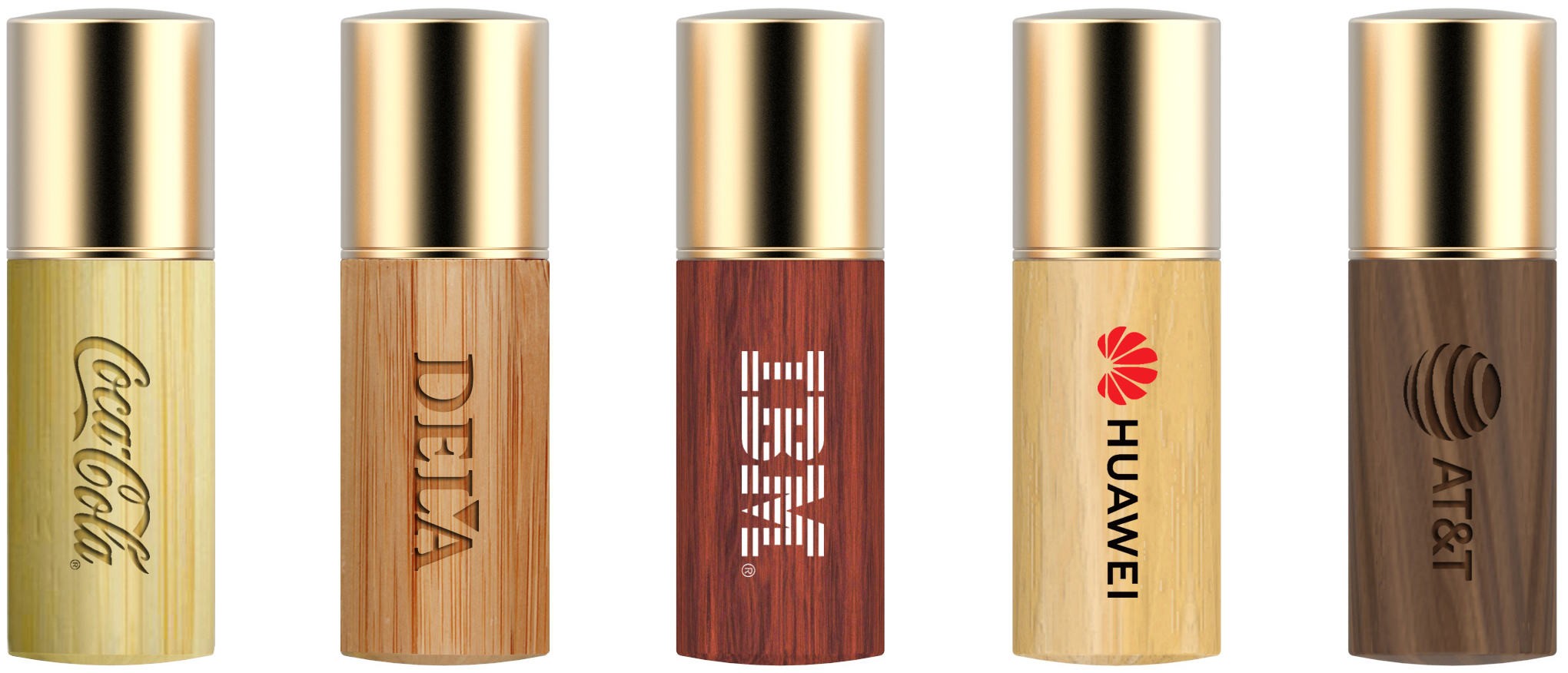 WGS-ECOCIL — Pen drive ecológico feito de madeira. Disponível com vários tipos de madeira, todos pr