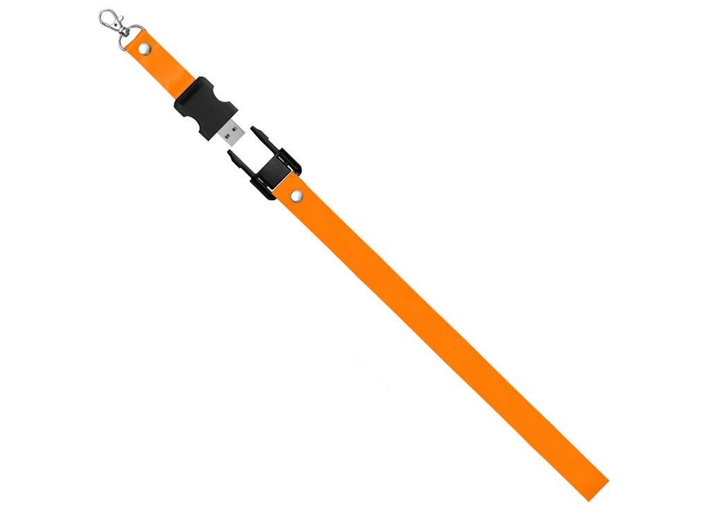 WGS-LANYARD01 — USB flash drive lanyard: two in one, the lanyard is fully functional. Up to 256 GB ·