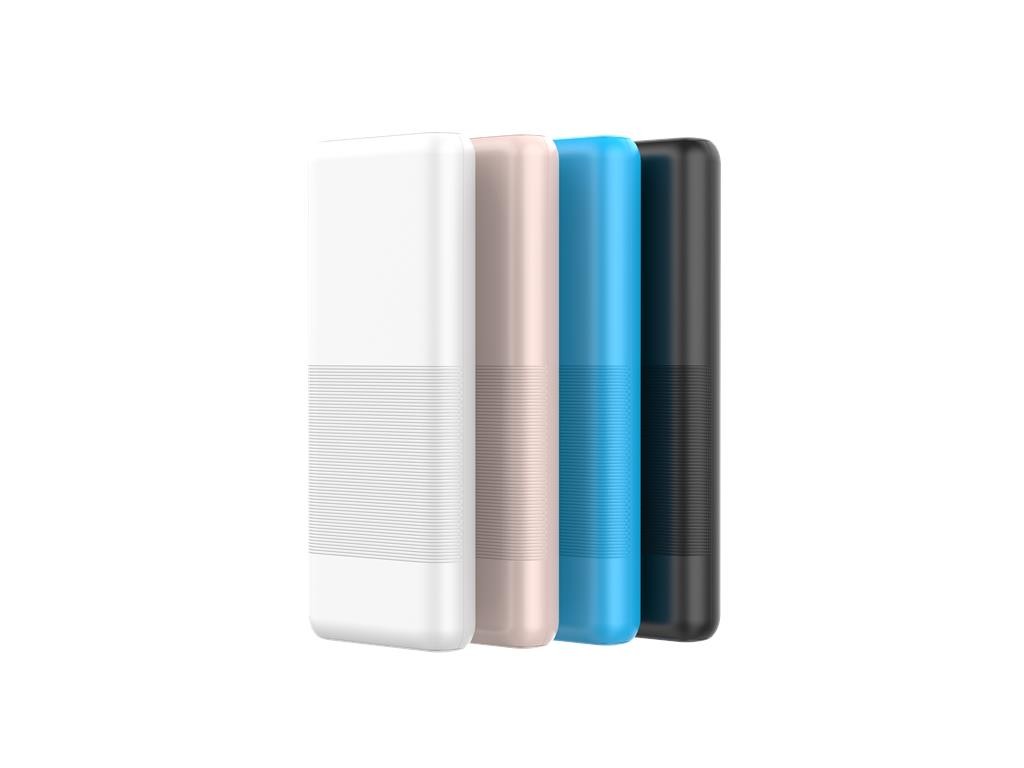 WGSPB-G75 — Flat Power Bank emergency charger, similar to the format of a credit card. Gra