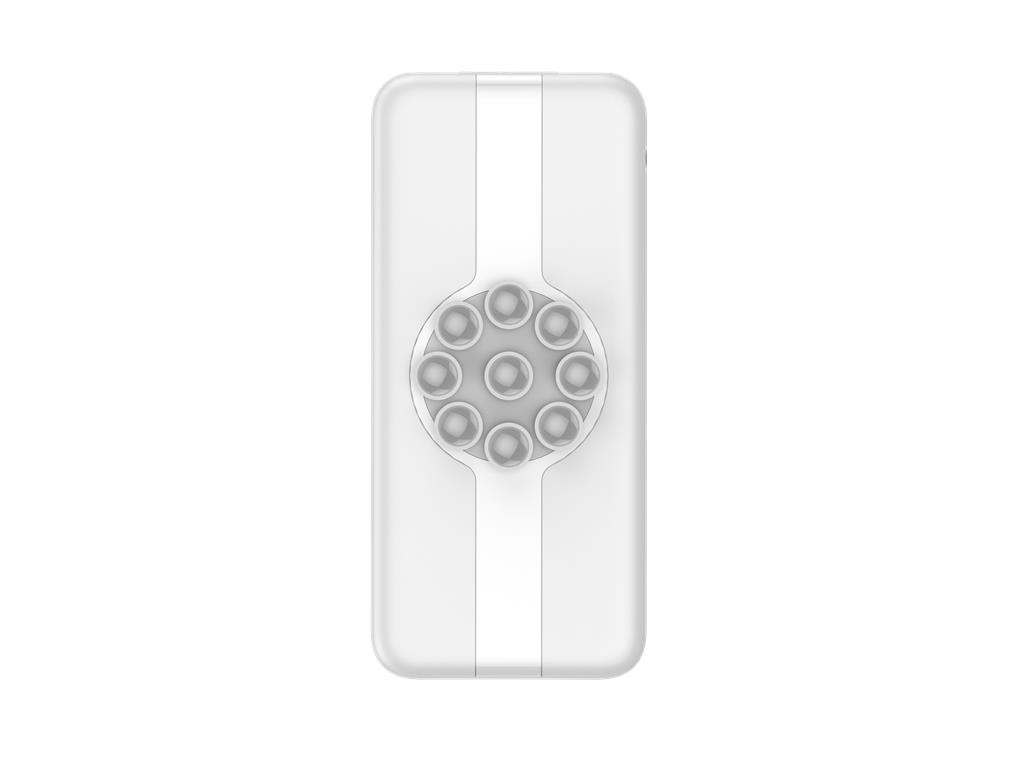 WGSPB-W21 — Emergency Power Bank flat charger with wireless charging source and USB ports is