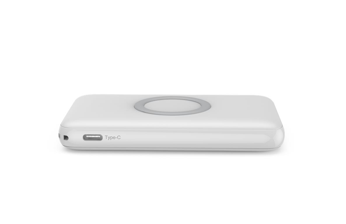 WGSPB-W8 — Emergency Power Bank flat charger with wireless charging source and USB ports is