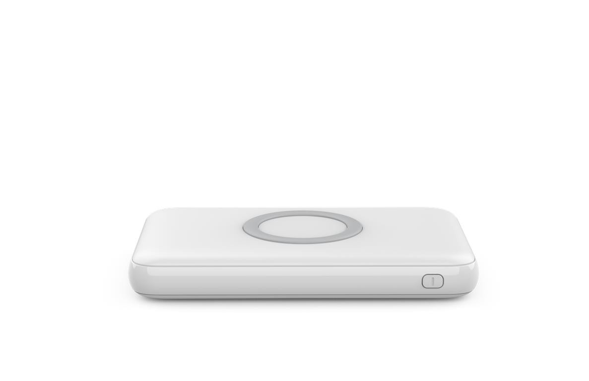 WGSPB-W8 — Emergency Power Bank flat charger with wireless charging source and USB ports is